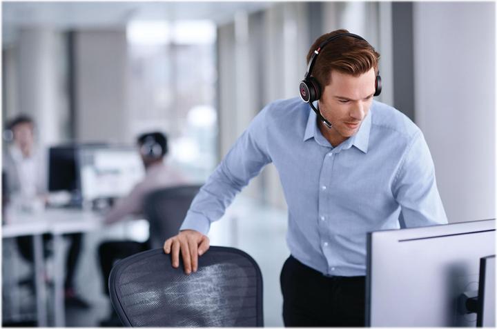 Actual product image Jabra Evolve 75 MS Duo (Wireless)