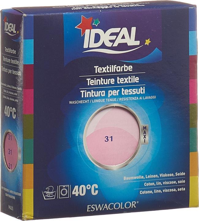 Ideal / Eswacolor Couleur du textile : rose (1 Cycles de lavage, Lessive liquide)