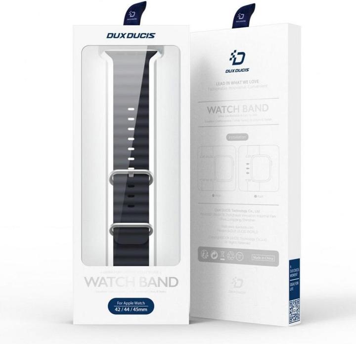 Produktbild Dux Ducis Strap Watch Strap 8 / 7 / 6 / 5 / 4 / 3 / 2 / SE (45 / 44 / 42mm) Silicone Band Bracelet G (44 mm, 45 mm, 42 mm, Silikon (liquid))