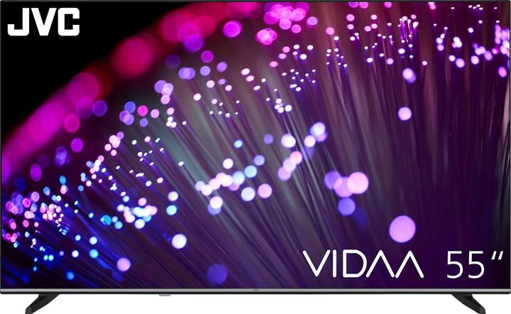 Actual product image JVC TV 55 inch Smart TV VIDAA LT-55VD3555 4K TV UHD, HDR Dolby Vision and triple tuner (55", LED, 4K, 2025)