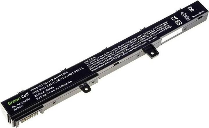 Immagine prodotto GreenCell AS75 - Batteria - ASUS - R508 R556LD R509 X551 X551C X551M X551CA X551MA X551MAV (4 Celle, 2200 mAh)