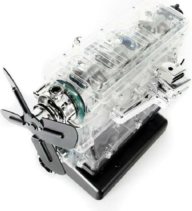 Actual product image Franzis 4-cylinder engine