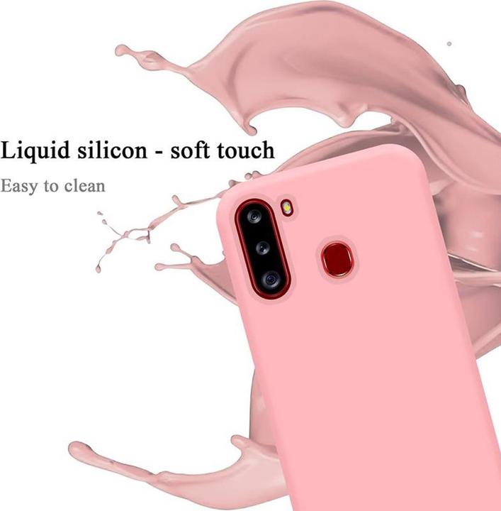 Produktbild Cadorabo TPU Liquid Silicone Case Cover (Samsung Galaxy A21)