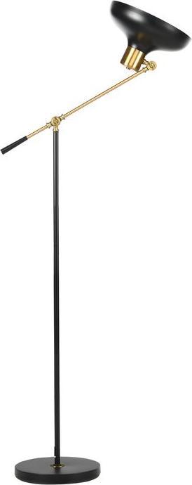 Actual product image Swisshandel24 Floor lamp, height-adjustable floor lamp, 40 W swivelling floor lamp, arc lamp, reading lamp with (E27)