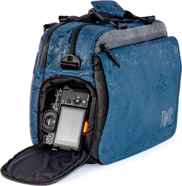 Image du produit 3 Legged Thing Toxic Wraith Camera Messenger L Water Resistant "Frog" Pocket Sapphire