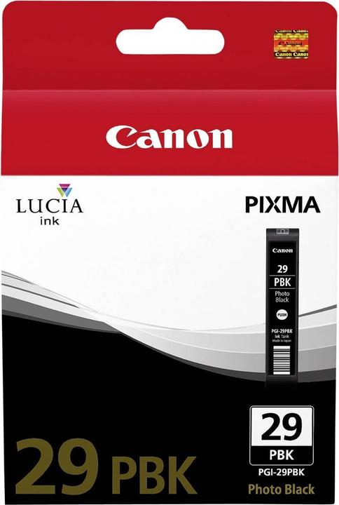 Actual product image Canon Pgi-29pbk (PBK)