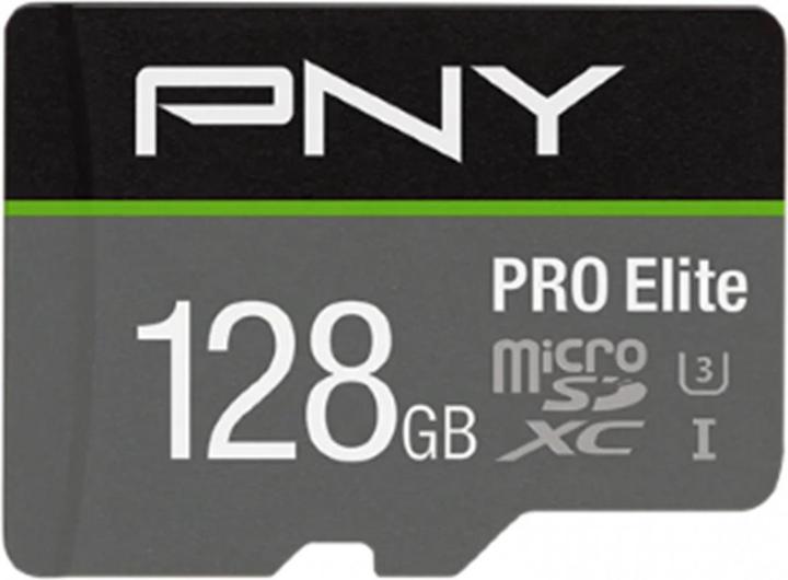 Image du produit PNY Pro Elite (128 Go, microSDXC, U3, UHS-I)