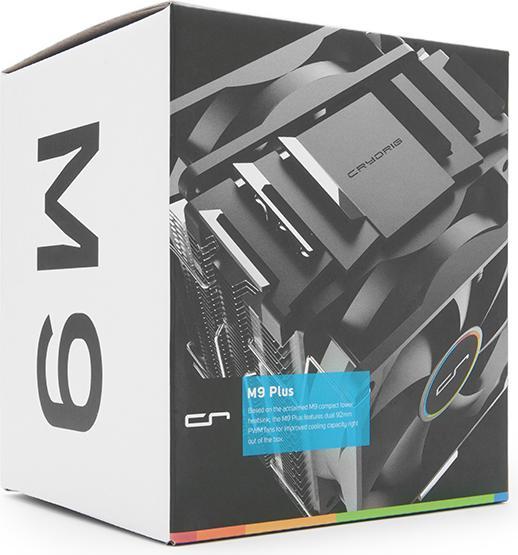 Produktbild Cryorig M9 Plus CPU-Tower-Kühler - 2x92mm (124.60 mm)