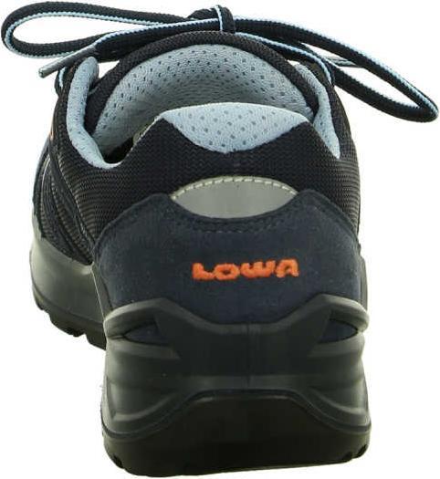 Actual product image Lowa Innox Pro GTX LO Lacing steel blue/salmon (37)