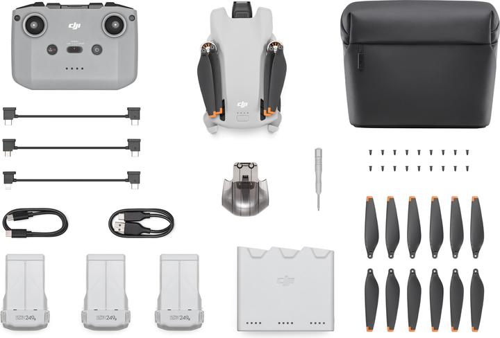 DJI Mini 3 incl. Fly More Combo (38 min, 248 g, 12 Mpx)