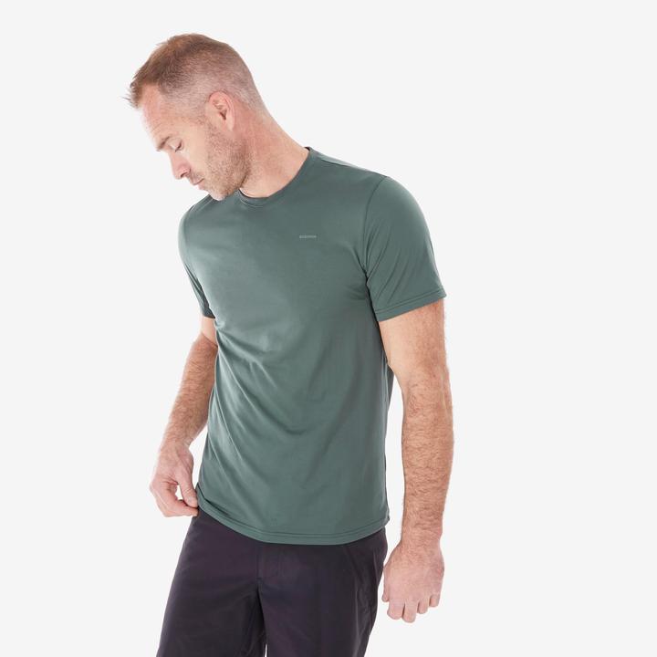 Produktbild Quechua Wandershirt Herren kurzarm Synthetik - MH100 (L)