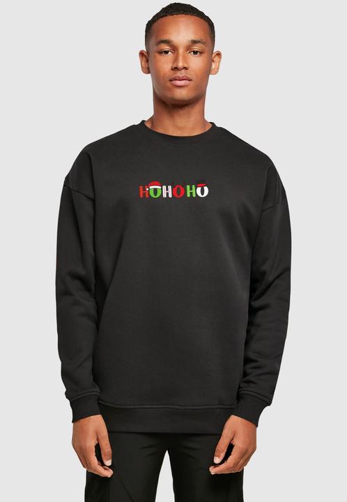 Actual product image Merchcode Christmas Ho Ho Ho Crewneck - 182471 (L)