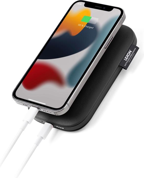 Produktbild Lexon Powerbank QI schwarz (10000 mAh, 15 W)