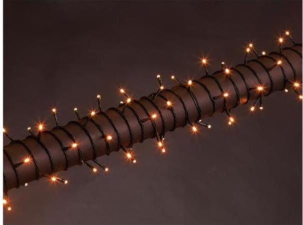 Produktbild Velleman Stella LED - 8 m - 120 LEDs - Arizona white (blass Orange) - grünes Kabel - 24 V (8 m)