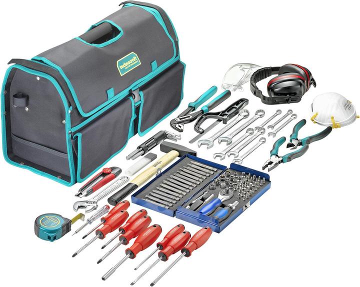 Produktbild technocraft Werkzeugtasche ALLROUND-BASIC 100-tlg (100 Teile)