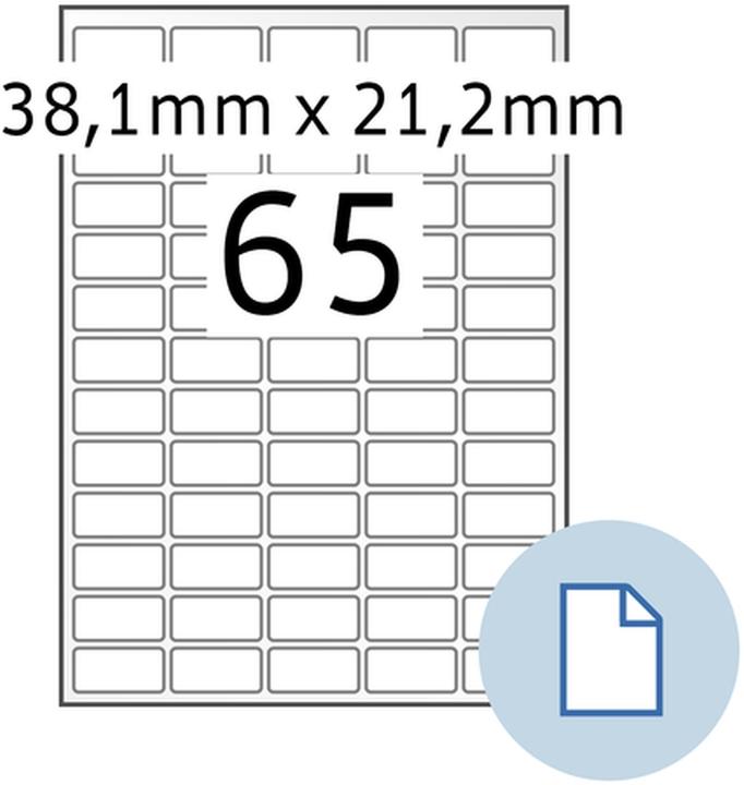 Actual product image HERMA Universal labels A4