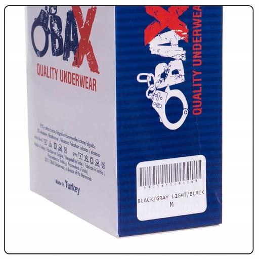 Immagine prodotto Obax Boxer Uomo 3p Nero/Grigio XL (XL)