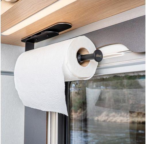 Produktbild Silwy Magnet-Küchenrollenhalter 1 Stück, Schwarz, Detailfarbe