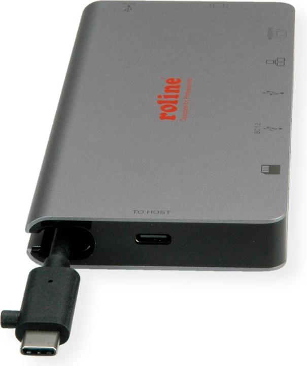 Immagine prodotto Roline Docking station USB tipo C (USB-C, 3 Porti)