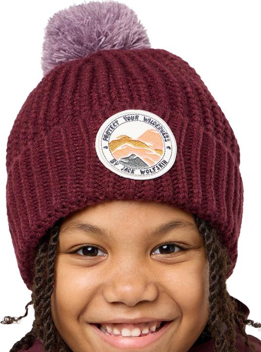 Immagine prodotto Jack Wolfskin Berretto con distintivo a pompon per bambini (M)