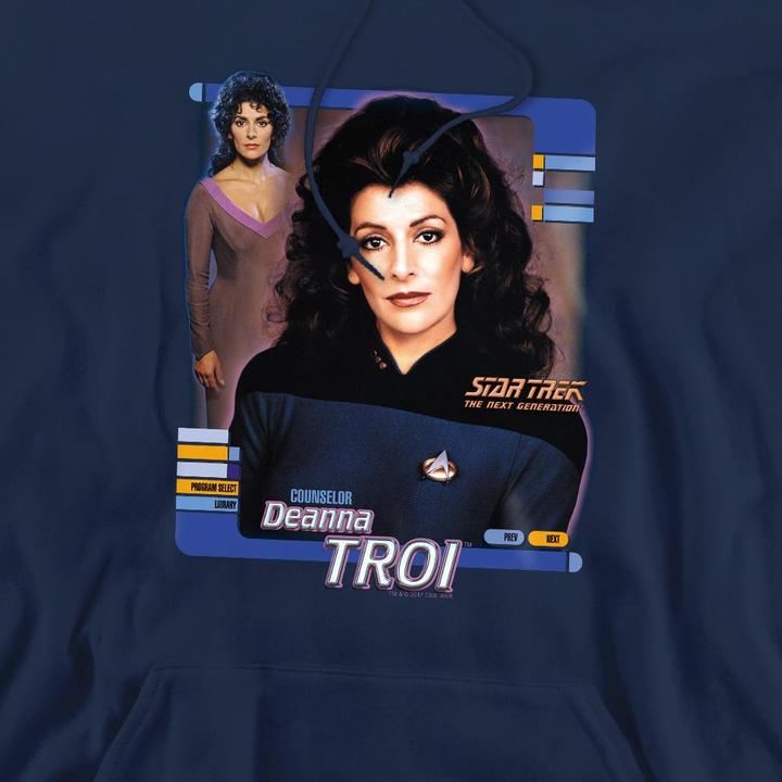 Immagine prodotto Felpa con Cappuccio Deanna Troi Uomo (M)