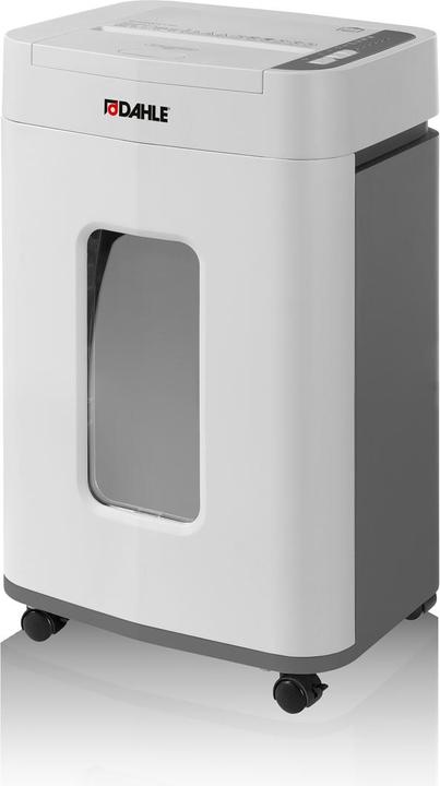 Produktbild Dahle ShredMATIC 150 Aktenvernichter mit Partikelschnitt P-4, 4 x 12 mm, bis 150 Blatt, lichtgrau (Partikelschnitt)