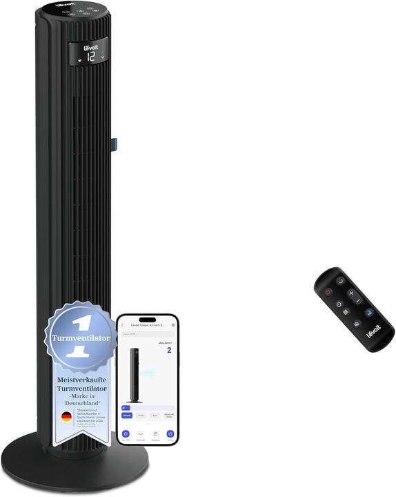 Levoit Smart Turmventilator (25 dB)