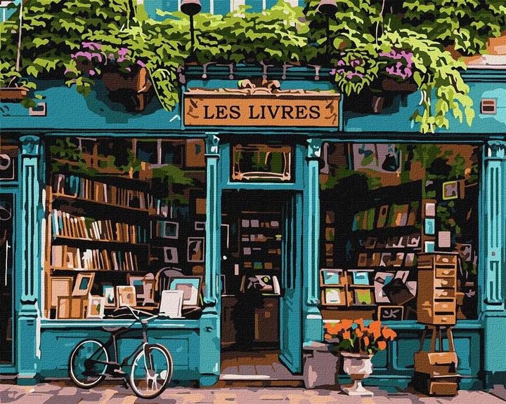 Actual product image Ideyka Painting by numbers - World of books 40 x 50 cm