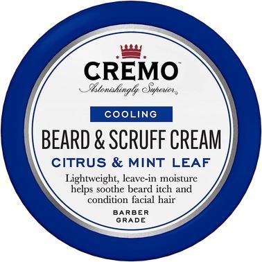 Cremo Beard & Scruff Cream Cooling Citrus & Mint Leaf 4oz