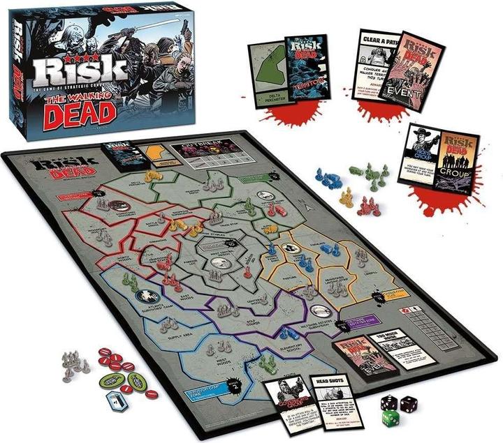 Actual product image Winning Moves Risk - The Walking Dead - Ed. Inglese (IT)
