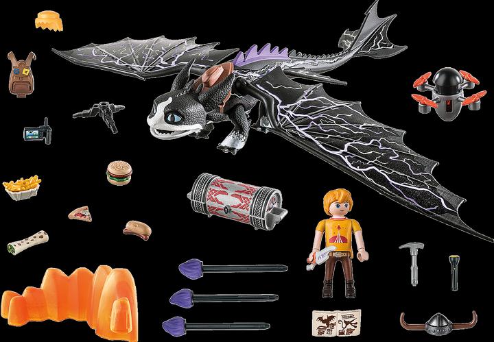 Produktbild Playmobil Dragons: The Nine Realms - Thunder & Tom (71081, Playmobil Dragons)