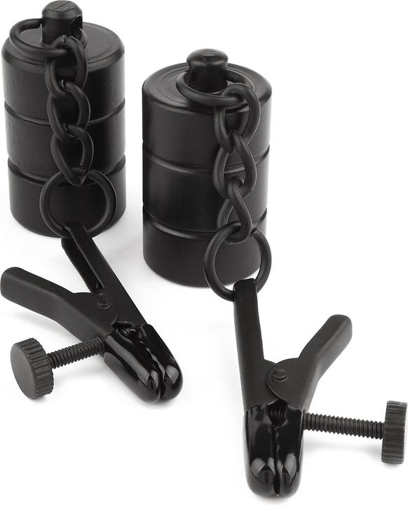 Actual product image Mr. Steel Tingling Nipple Clamp Weight