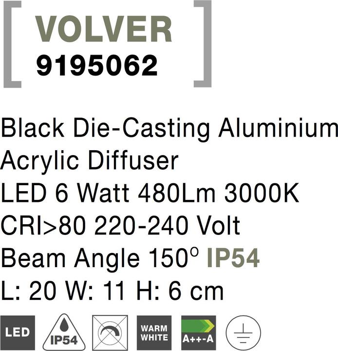 Actual product image Nova Luce Volvel (719 lm)