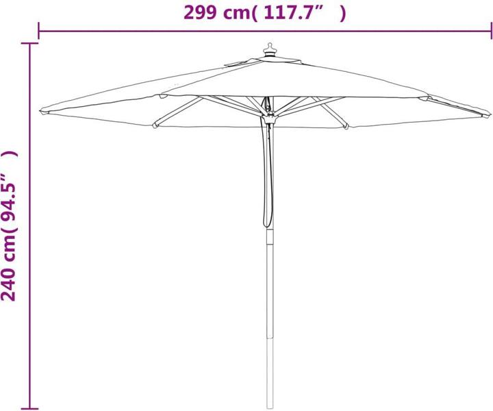 Produktbild VidaXL Shanahan (2.99 m)
