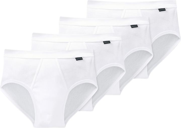 Immagine prodotto Schiesser Confezione da 4 slip sportivi a doppia costina Cotton Essentials (3XL, confezione da 4)