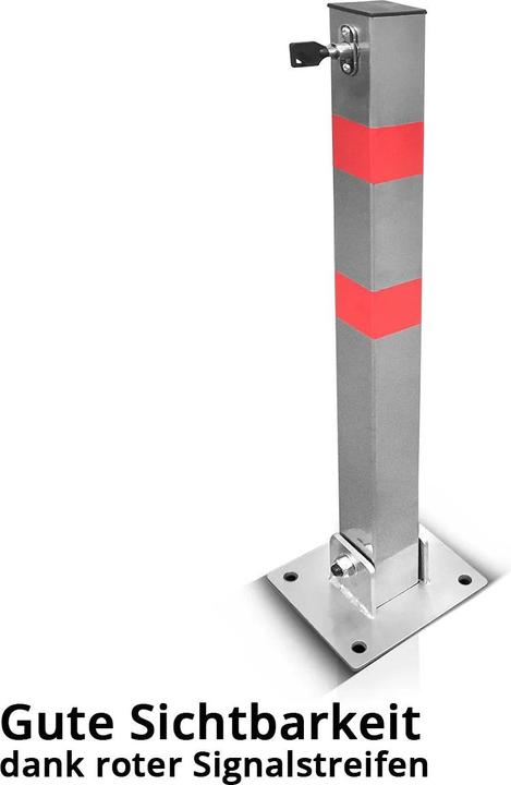 Actual product image Stahlwerk Barrier posts