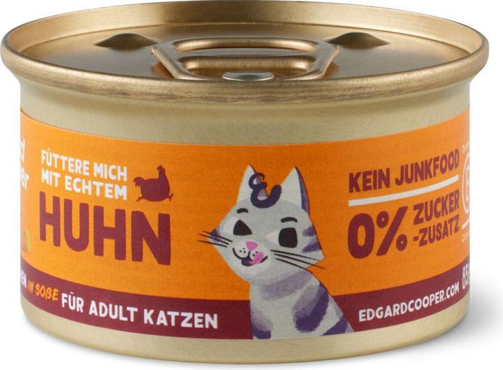 Edgard & Cooper Chunks in Sauce Freilandhuhn (Adult, 1 Stk., 85 g)