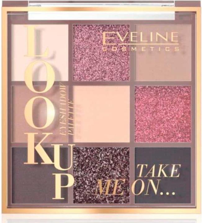 Actual product image Eveline Look Up Eyeshadow Palette (9) Take Me On... 1piece
