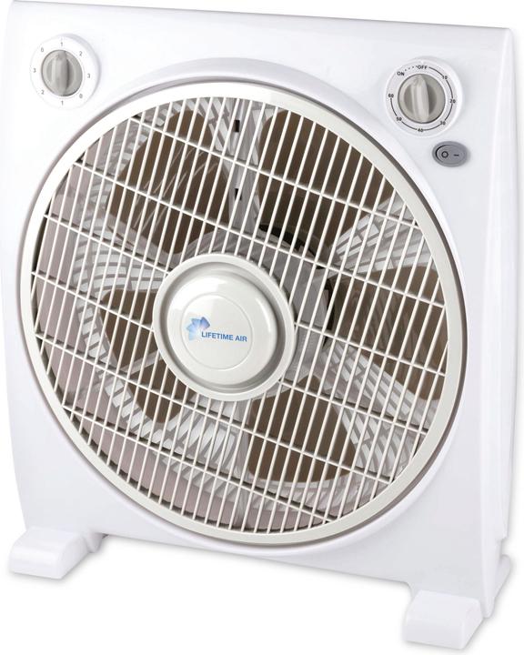 Actual product image Lifetime 30cm box fan 45W 220-240V