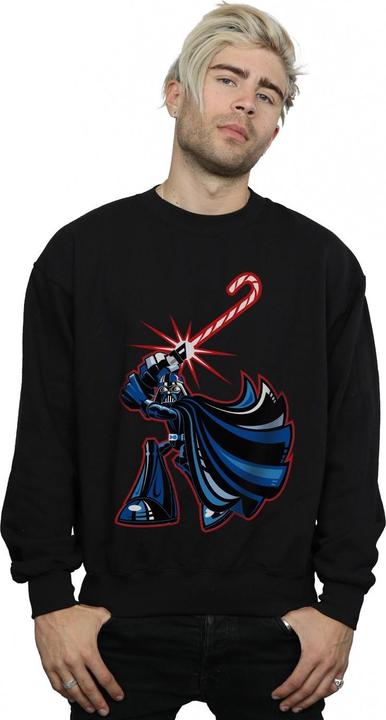 Immagine prodotto Star Wars Darth Vader Christmas Candy Cane Felpa Uomo (XL)