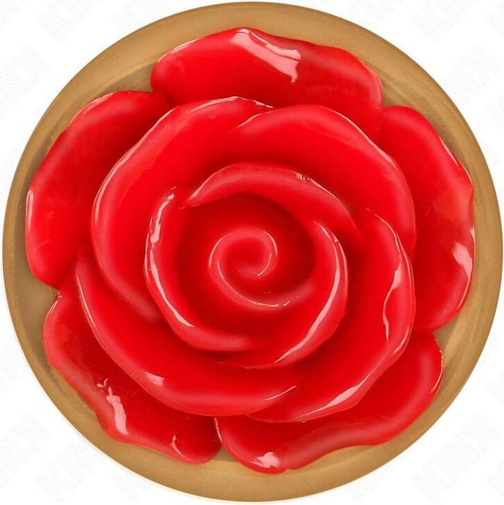 Produktbild Kink - Rosa Goldener Analstecker Mit Roter Rose S