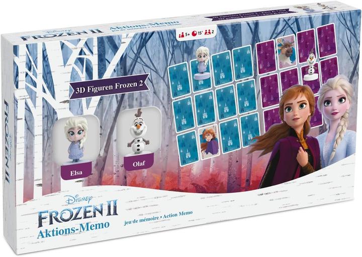 Image du produit ASS Altenburg 22522221 - Disney The Ice Queen 2 - Action-Memo (DE,FR,IT), pour 2-4 joueurs, dès 5 ans (Italien)