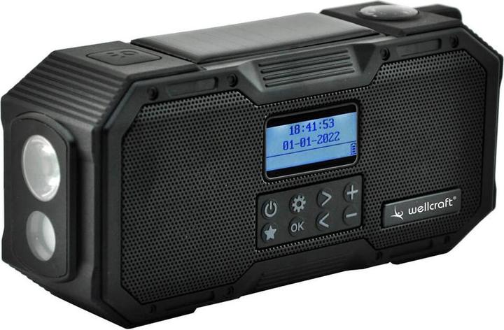 Actual product image Wellcraft DAB/FM emergency radio (FM, DAB+, Bluetooth)