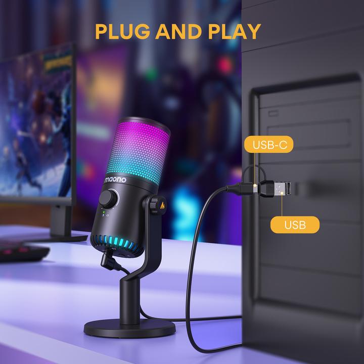 Immagine prodotto Maono DM30RGB USB Mikrofon