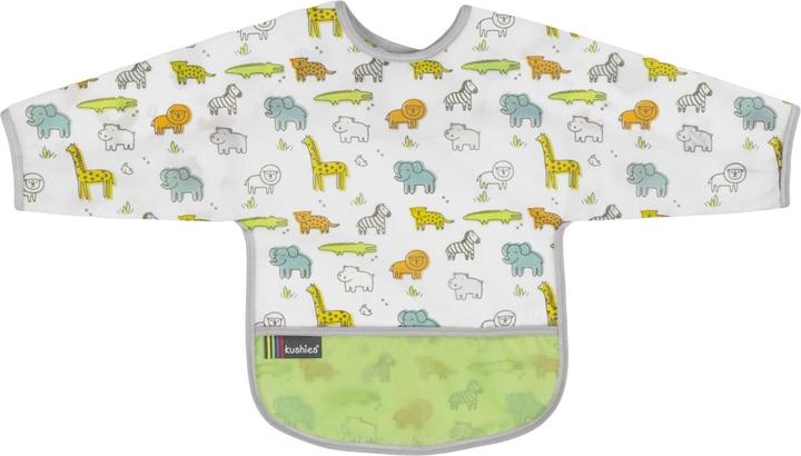 Image du produit Kushies CleanBib avec manches (6 mois)