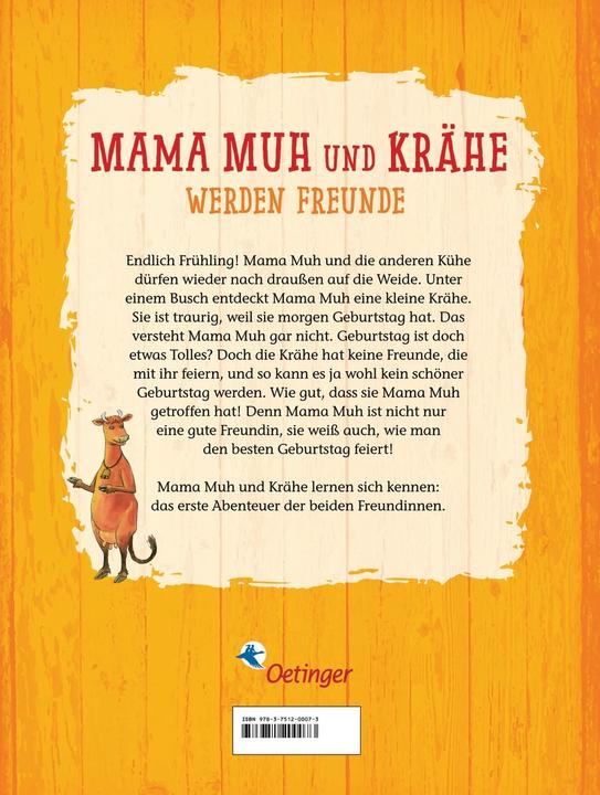 Produktbild Mama Muh und Krähe werden Freunde (Deutsch, Jujja Wieslander, 2021)