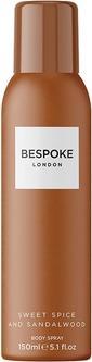 Bespoke Men's Sweet Spice and Sandalwood Body Spray for Men 150ml (Body Mist, 150 ml)
