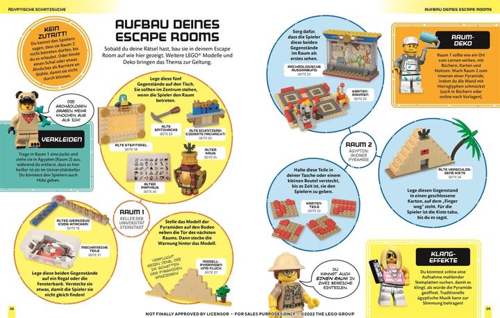 Productafbeelding LEGO® Escape Abenteuer (Duits, Simone Heller, 2022)