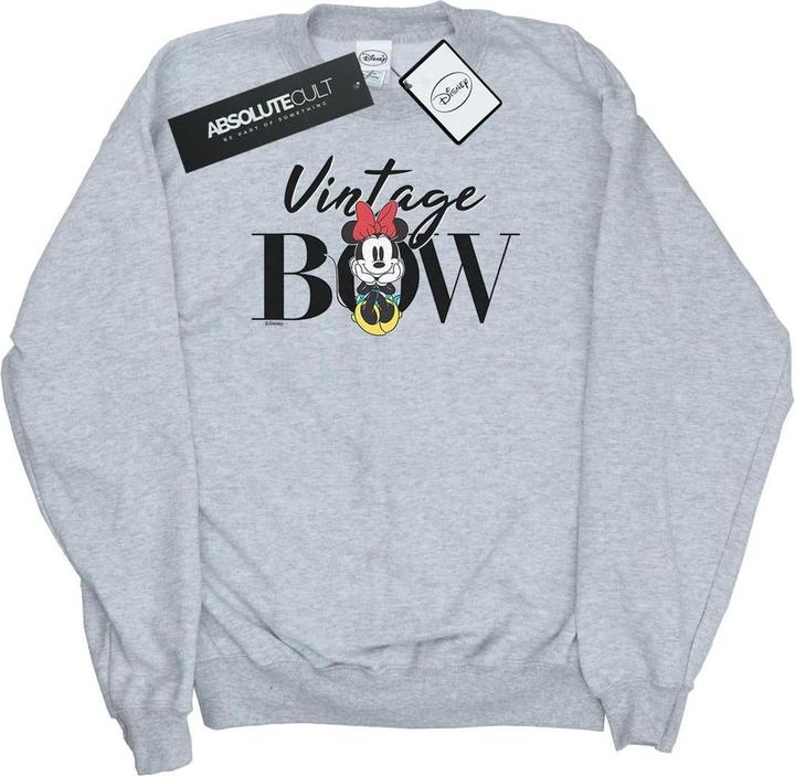 Disney Minnie Mouse Vintage Bow Sweatshirt Mädchen