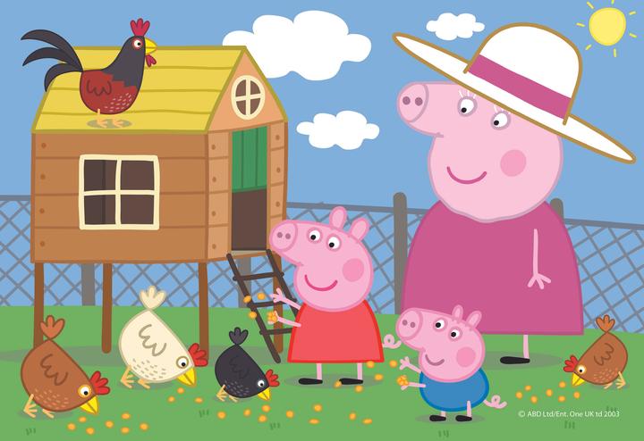 Actual product image Dino Puzzle Peppa Pig 24 pieces (24 pieces)